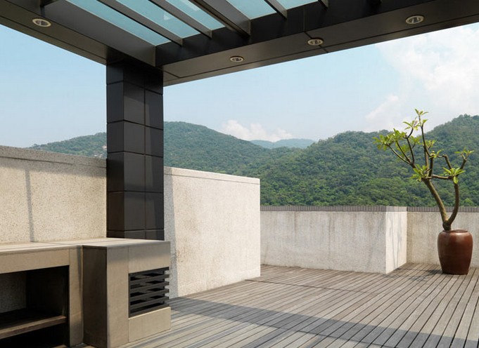 阳台装修效果图，成都装修公司，里林设计工作室公司